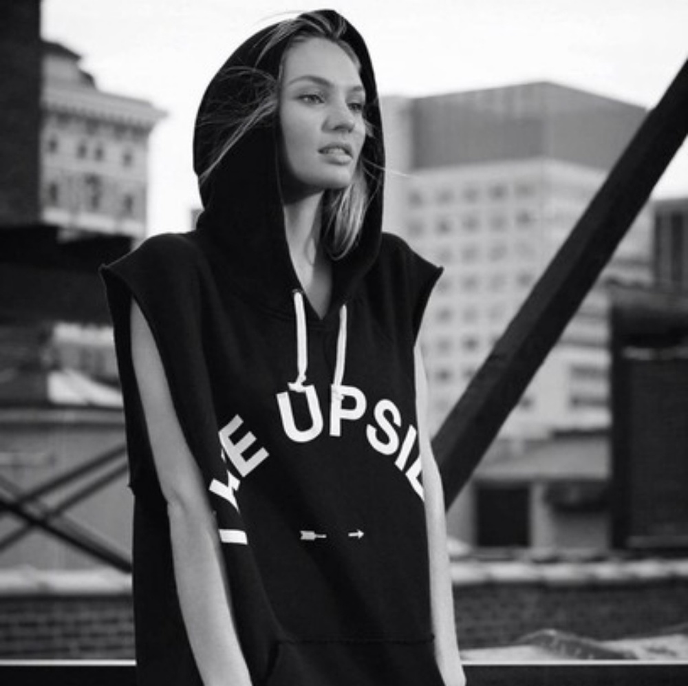 The Upside sleeveless Hoddie